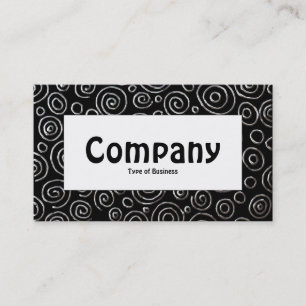 Etiqueta central - Abstrato 181112 - Metal exótico