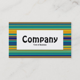 Etiqueta central - faixas coloridas