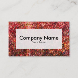 Etiqueta central v3 - Folhas de outono