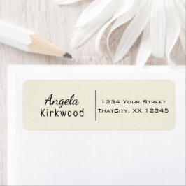 Etiqueta Cerco informal mínimo simples e simples