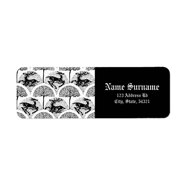 Etiqueta Cerveja e Árvores Medievais, rótulos (Frente)