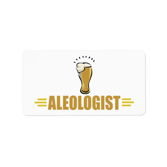 Etiqueta Cerveja Engraçada (Frente)