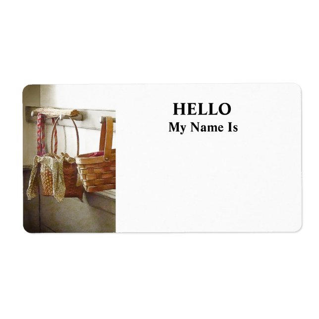 Etiqueta Cestos de Almoço (Frente)