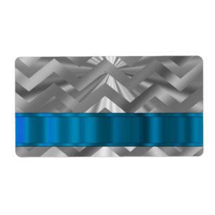 Etiqueta Cevão de aparência metalítica prateada