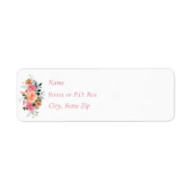 Chá de Bebê Floral Floral Cor de Água Rosa