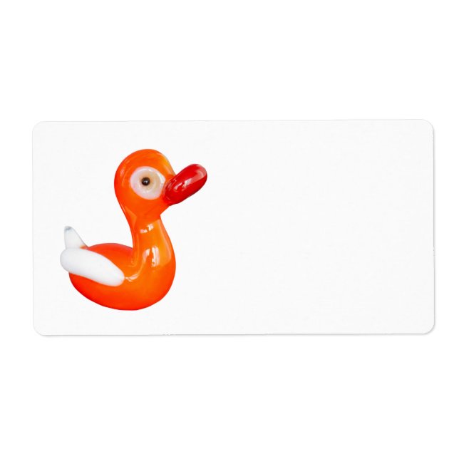 Etiqueta Chá de fraldas (Frente)