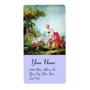 ETIQUETA CHÁ DE FRALDAS COLORIDO