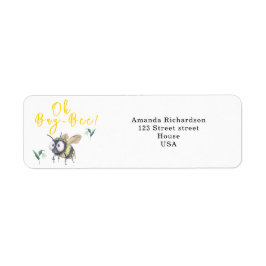 Etiqueta Chá de fraldas de abelhas