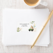 Chá de fraldas de Bebês Safari Drive by