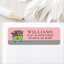 Etiqueta Chá de fraldas Spooktacular Scooby-Doo