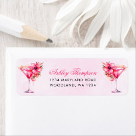 Etiqueta Chá de Noiva com Champanhe