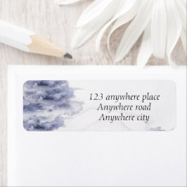 Etiqueta Chá de noiva em cloud nine