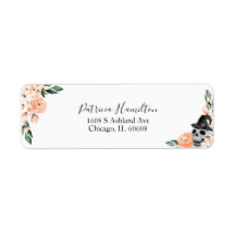 Chá de Noiva Floral de Pêssego de Halloween