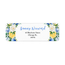 Chá de panela Floral e Foliar Azul e Amarelo