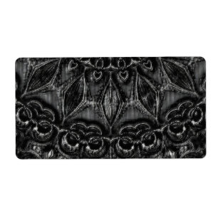 Etiqueta Charcarvão Mandala