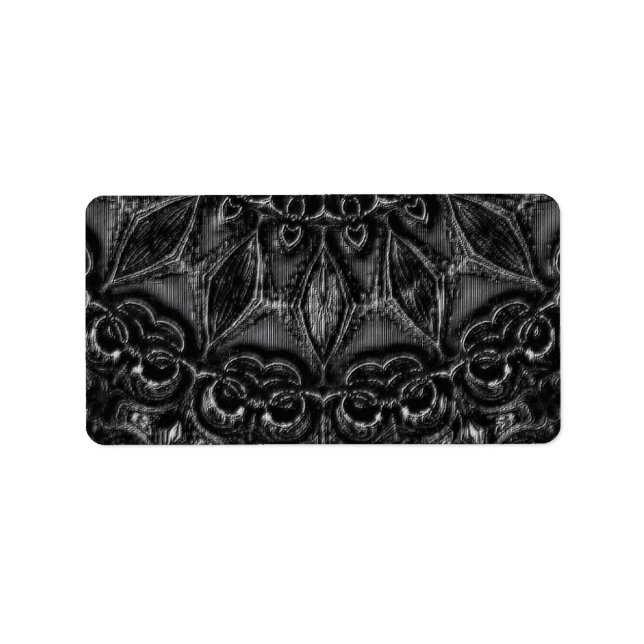 Etiqueta Charcarvão Mandala (Frente)