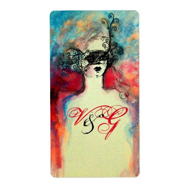 Etiqueta CHARM V&G Vermelho (Frente)