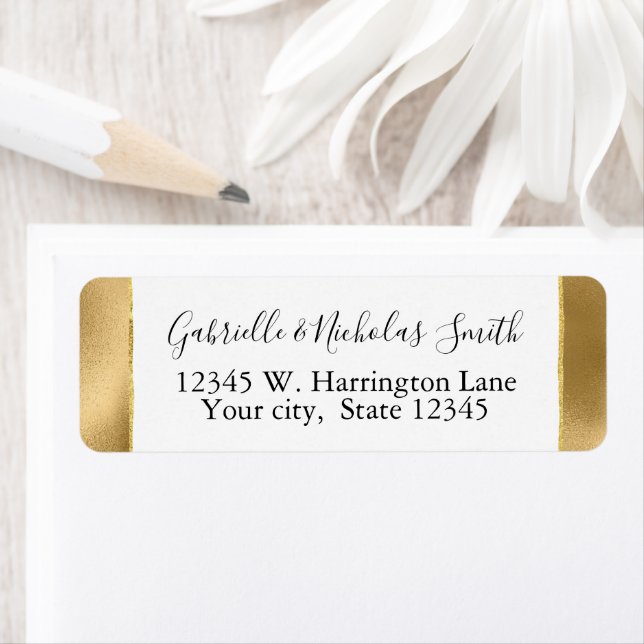 Etiqueta Chic Glam Dourado (Insitu)