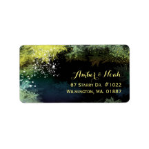 Chic Starry Evening Endereço De Casamento