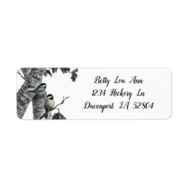 Etiqueta "Chickadees" [design 2]