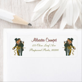 Etiqueta Christmas Carol "Bob Cratchit Tiny Tim Return