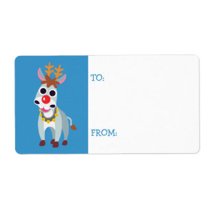 Etiqueta Christmas Shane, o Donkey