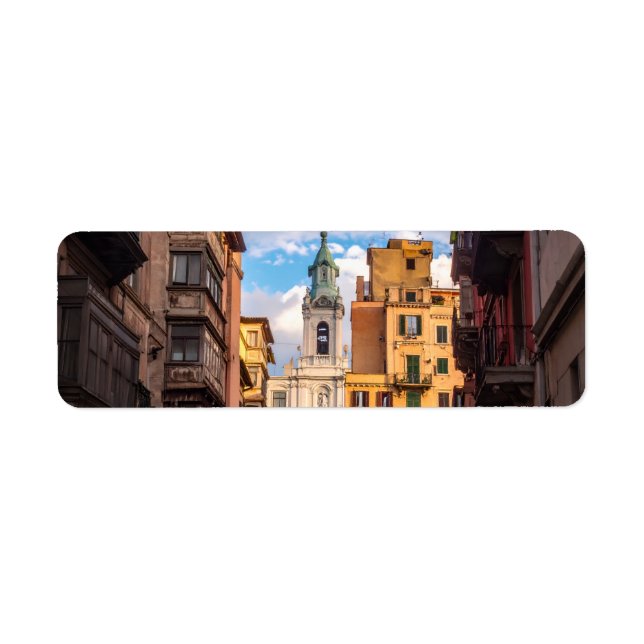 Etiqueta church (Frente)