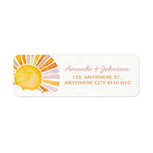Etiqueta Chuva de Boho Little Ray of Sunshine Baby Shower 