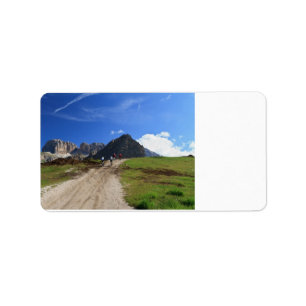 Etiqueta ciclagem em dolomites