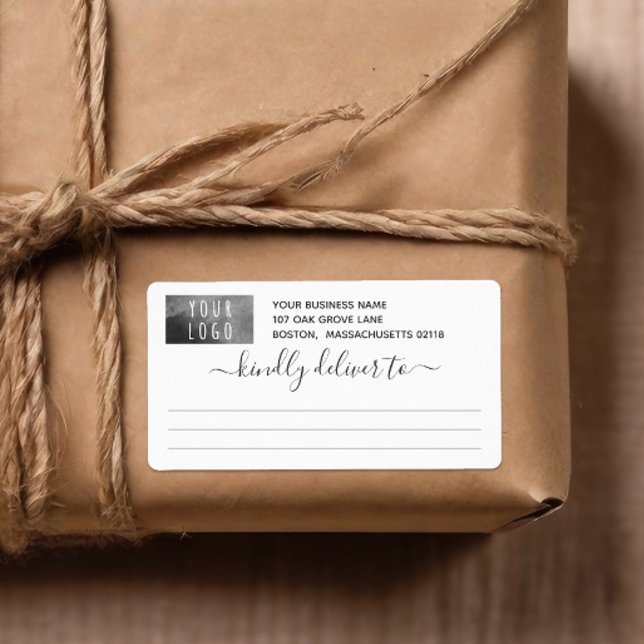 Etiqueta Cinza bonito, gentilmente, fornece para envio de l (Criador carregado)