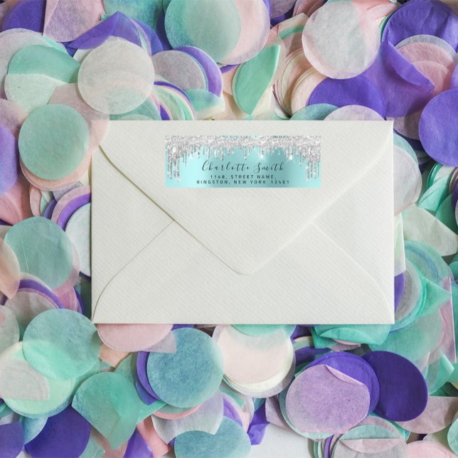 Etiqueta Cinza de prata Bridal RSVP Azul Real (Criador carregado)