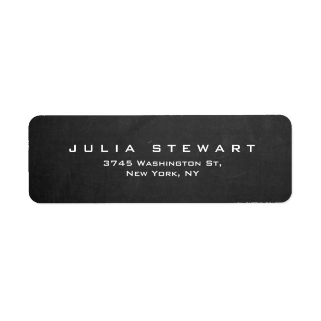 Etiqueta Cinza Elegante, Desenhante Profissional Moderno (Frente)