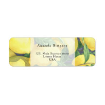 Citrus Lemon - chá de fraldas de aperto principal