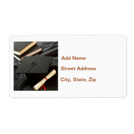 Etiqueta Classe de graduação de