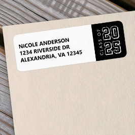 Etiqueta Classe de graduação de