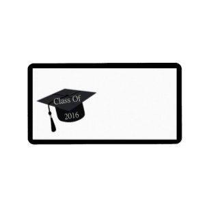 Etiqueta Classe do boné de formatura 2016