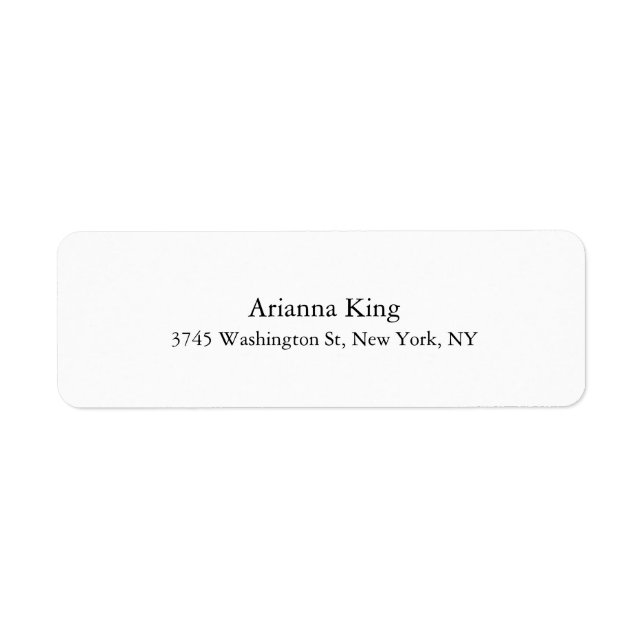 Etiqueta Classe Profissional Especial Elegante (Frente)