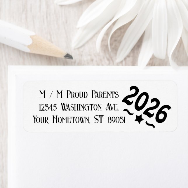 Etiqueta Classe Star de Graduação 2026 (Insitu)