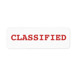 Etiqueta classificados