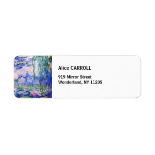 Etiqueta Claude Monet - Lírios/Ninfas 1919