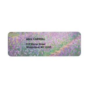 Etiqueta Claude Monet - O Jardim do Artista em Giverny
