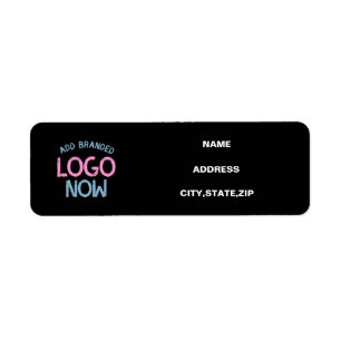 ETIQUETA CLIENTE FASHIONÁVEL SIMPLES E LIMPO NEGRO