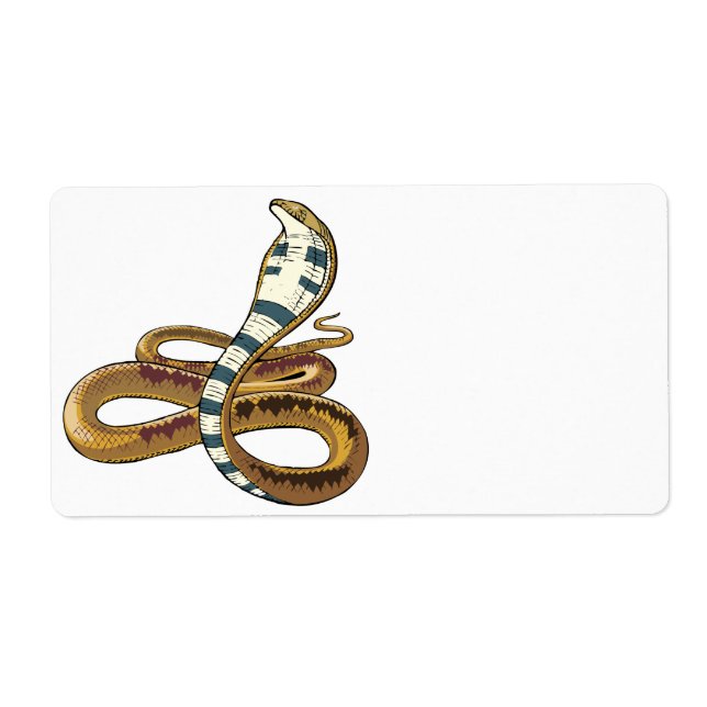 Etiqueta cobra (Frente)