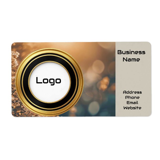 Etiqueta Código QR personalizado profissional (Frente)