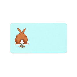 Etiqueta Coelhinho de Poopin Bonny Bumbum © Sandy Long Labs