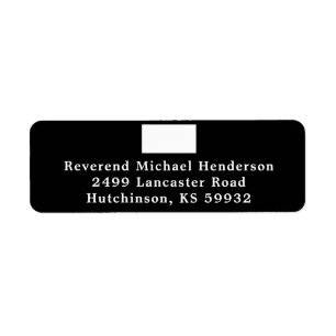 Etiqueta Colarinho Romano Tradicional do Padre Católico