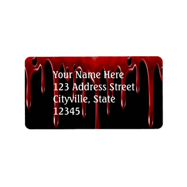 Etiqueta Colírio Preto (Frente)