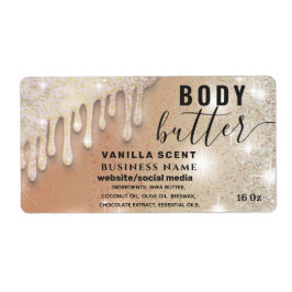 Etiqueta Coloca o brilho da brilha do script do corpo da ma