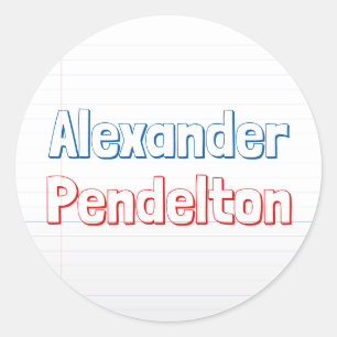 Etiqueta colorida do nome da sala de aula do tema