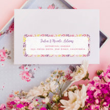 Colorido Desenho à Lápis de Flor para Chá de Bebê